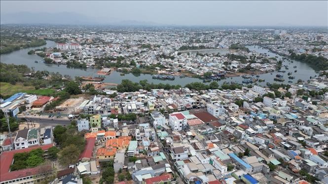 Một góc thành phố Phan Thiết (Bình Thuận) hôm nay. Ảnh: Minh Quyết/TTXVN